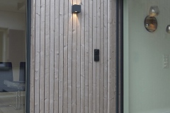 Fassade Anbau mit Fenster