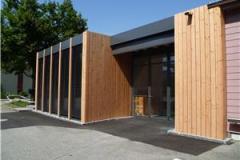 Eingangsbereich Bürogebäude in Aarwangen