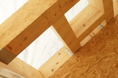 Innenausbau mit Dach