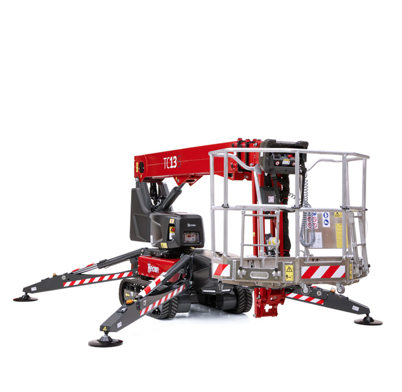 Raupenarbeitsbühne Hinowa  Arbeitsbühne zum Vermieten in Wolfwil Kanton Solothurn bei U. Büttiker Holzbau AG